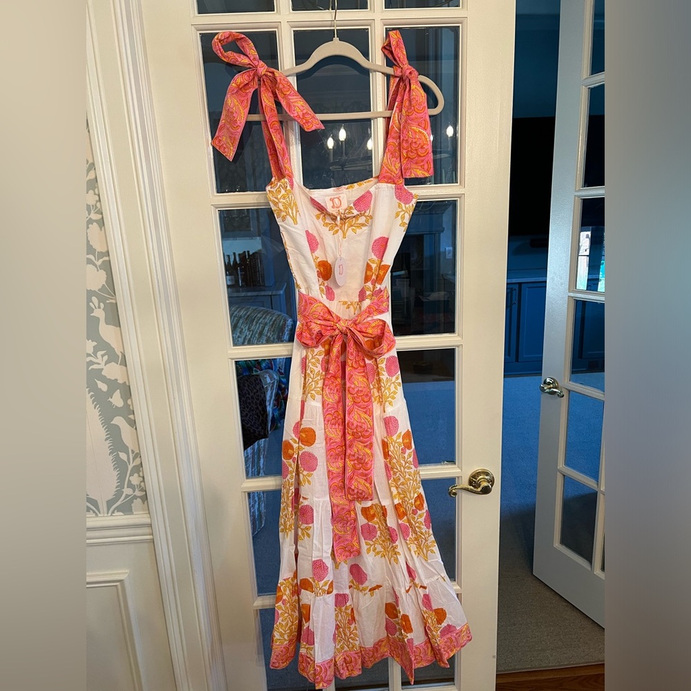 NWT Victoria Dunn King Street Maxi in Tangerine size M